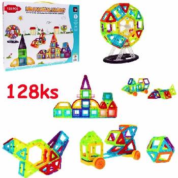 JOKO Magnetické Kocky 128ks