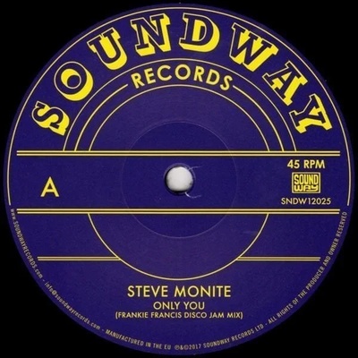 Steve Monite - Only You / Hafi Deo (with Tabu Ley Rochereau) (12" Vinyl) (5056032309890)