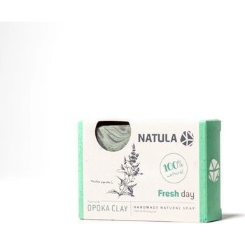 NATULA mydlo s ílom OPOKAFresh daymäta 100 g