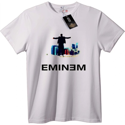 NOONEBRAND Тениска Eminem Градски силует - 3XL, Black