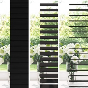 vidaXL Венецианска щора Черно 130 x 250 см 35 mm (42015522)