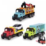 Dickie Toys Тежки товари с Volvo Heavy Road Trucks - Dickie Toys, 1 брой