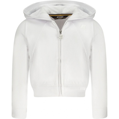 K-Way mikina na zips biela