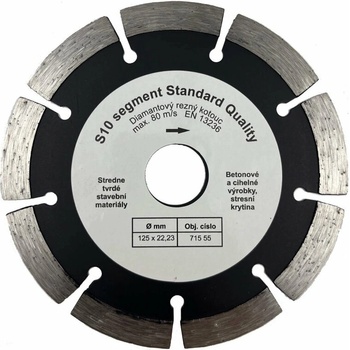 Atlas Standard Diamantový řezný kotouč 125 mm ST125
