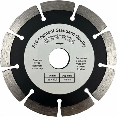 Atlas Standard Diamantový řezný kotouč 125 mm ST125