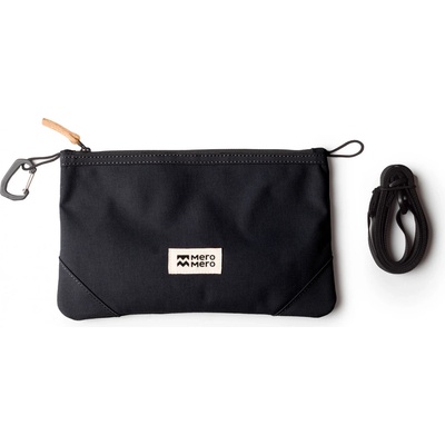 MeroMero Чанта за рамо Meromero Stuff Pouch V2 Shoulder bag - Dark Grey / Nude Leather - размер One Size (510-3371-0211)