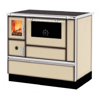 ALFA PLAM, sporák ALFA 90H DOMINANT, teplovzdušný 6,7 kW, pravý, capuccino 8606020941501