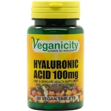 Veganicity Kyselina hyalurónová 100 mg 30 tabliet