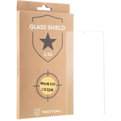 Tactical Glass Shield 2.5D стъклен протектор за Realme C21 - Прозрачен KP8435 (8435)