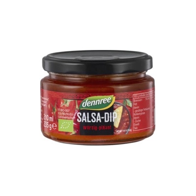 Dennree bio Salsa dip kořeněný 235 g
