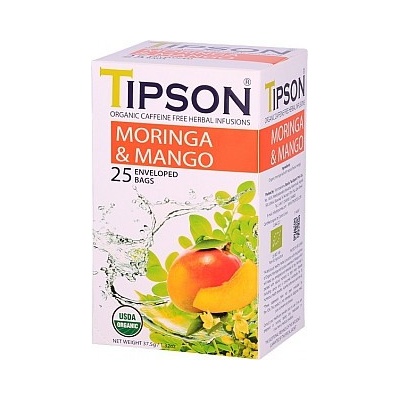 Tipson Organic Moringa Mango 25 x 1,5 g