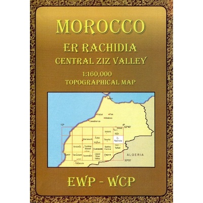 Cordee mapa Er Rachidia 1:160 t. (Maroko)