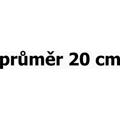 PME Tác na dort bílý kruh extra pevný 20 cm