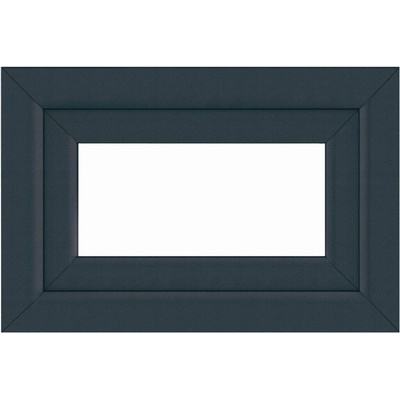 Solid Elements ECO S1, 60 × 40 cm, dvojsklo, 4 komory, antracit, biele W2VNBCZTK1.0031