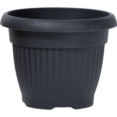 Prosperplast Květináč TERRA kulatý antracit 55 cm