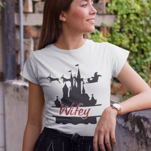 Art gift Дамска тениска- Wifey