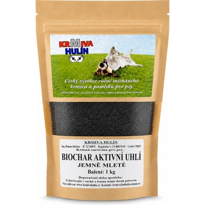 Krmiva Hulín Biochar aktivní uhlí 1 kg