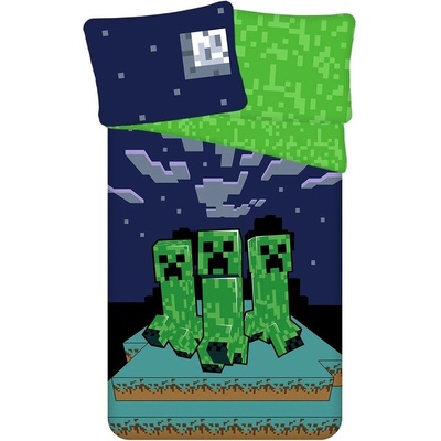 Jerry Fabrics Obliečky Minecraft Sssleep Tight 140x200 / 70x90