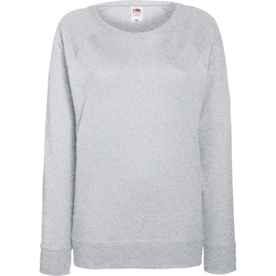 Fruit of the Loom F.O.L. Lady-Fit LW Raglan Sweat 16.2146 Heather Grey