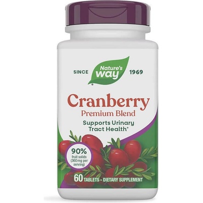 Nature's Way Cranberry, 430 mg, 60 таблетки, Nature's Way (15020)