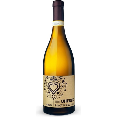 Vinařství Jiří Uherek Pinot Blanc suché bílé 2021 12% 0,75 l (holá láhev)