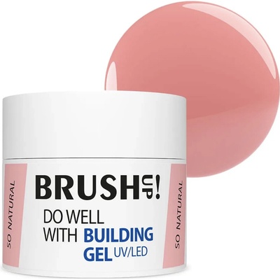 Brushup stavebný Uv Led gél Do Well with Building Gel So Natural 12 g