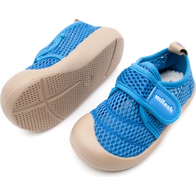 Milash detské barefoot tenisky milash fun shoes urban modrá