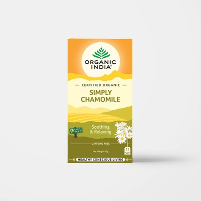 Organic India BIO porcovaný čaj heřmánek 25 x 1,6 g