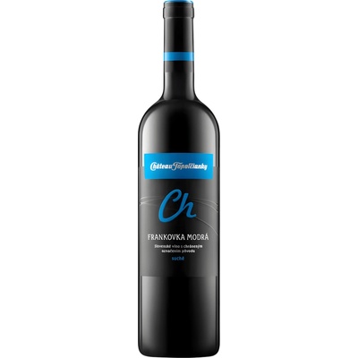 Château Topoľčianky Noir Frankovka Modrá 12,5% 0,75 l (čistá fľaša)