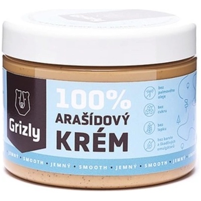 GRIZLY Arašídový krém s belgickou čokoládou 500 g – Sleviste.cz