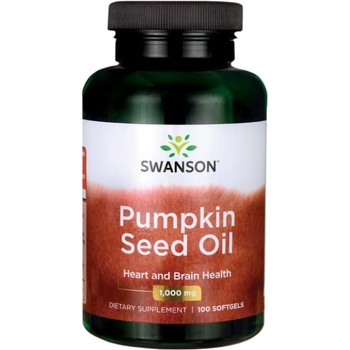 Image 1 of Swanson Pumpkin Seed Oil 1000 mg [100 Гел капсули]