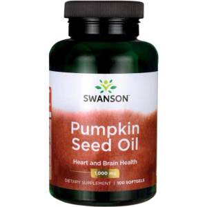 Swanson Pumpkin Seed Oil 1000 mg [100 Гел капсули]