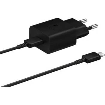 Image 1 of Зарядно Samsung USB-C Travel Charger 15W Black with Cable (8806092709843)