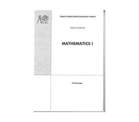 Mathematics I
