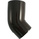 Marley Odkvapové koleno ⌀ 105 mm 45 ° hnedé