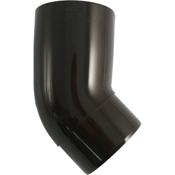 Marley Odkvapové koleno ⌀ 105 mm 45 ° hnedé