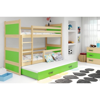 Interbeds Rico 3 Poschodová borovica zelená