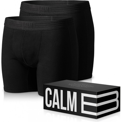 Calm B Daily Boxer Briefs Black Serenity 2pack – Zbozi.Blesk.cz