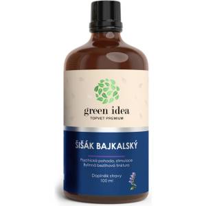 Green idea Безсъние и имунитет - Шлемник байкалски, 100 ml тинктура (без алкохол) (611864 (61186) GI)