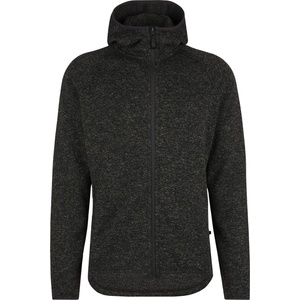 Heber Peak Мъжко поларено яке Heber Peak CrownHe. II Knit Zip Hoody Fleece jacket - Black Melange (005-5548-0113)