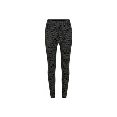 Icebreaker Merino 260 Oasis Vertex High Rise Leggings Alpine Geo Women Čierna