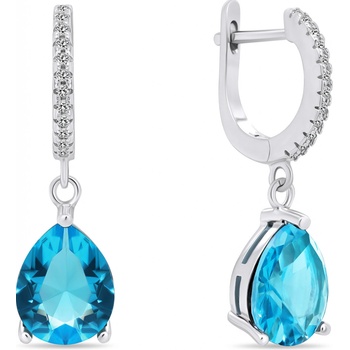 Brilio Silver náušnice EA638WLB