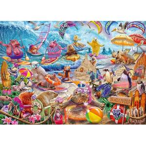 Schmidt Spiele - Puzzle Sundram: Beach Mania - 1 000 piese