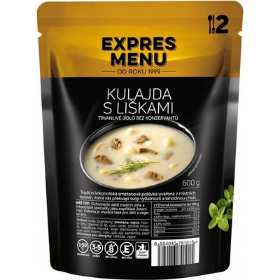 Expres Menu Kulajda s liškami 600 g – Zbozi.Blesk.cz