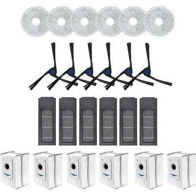 Mobilná EcoVacs X2 Omni, X2 Combo kefy a filtre a mopovacie textilie a vrecka 24 ks