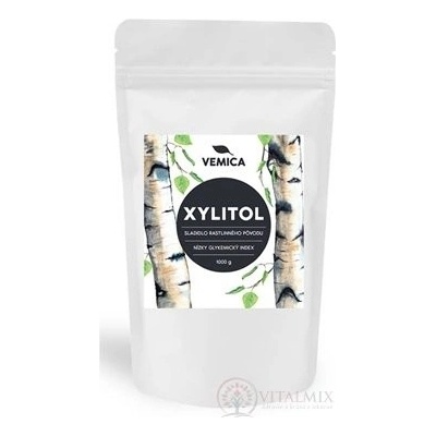 Vemica XYLITOL sladidlo březový cukr, prášek 1000 g