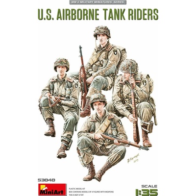 MiniArt U.S. Airborne Tank Riders 4 fig. 1:35