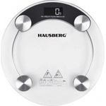 Hausberg Черна стъклена везна за баня Hausberg HB-6000NG (HB-6000NG)