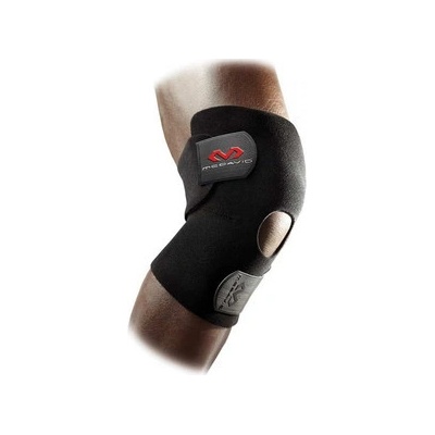McDavid 409 Knee Wrap Adjustable With Open Patella čierna