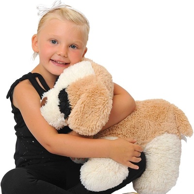 Mac Toys Pejsek s hnědými uši 30 cm